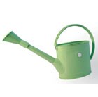 Green waterfall watering can