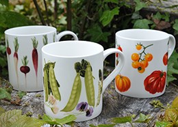 The victorian vegetable mug set